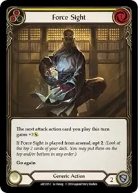 Force Sight Yellow (Arcane Rising)