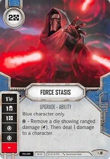 Force Stasis (Two-Player Game) — Star Wars Destiny Card Value