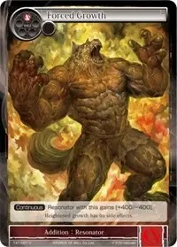 Forced Growth (The Castle and The Two Towers)