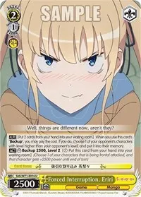 Forced Interruption Eriri (Saekano How to Raise a Boring Girlfriend. flat) — Weiss Schwarz Card Value