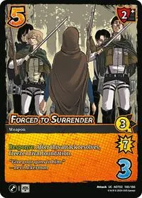 Forced to Surrender (Attack On Titan: Origins of Power)