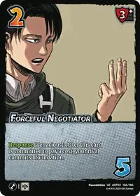 Forceful Negotiator (Attack On Titan: Origins of Power)