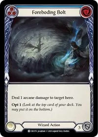 Foreboding Bolt Blue (Crucible of War)