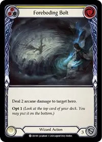 Foreboding Bolt Yellow (Crucible of War)