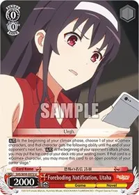 Foreboding Notification Utaha (Saekano the Movie: Finale)