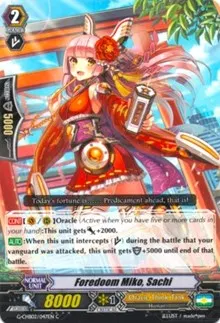 Foredoom Miko Sachi (G-CHB02: We ARE!!! Trinity Dragon)