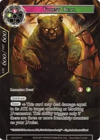 Forest Bear Full Art (Alice Origin II)