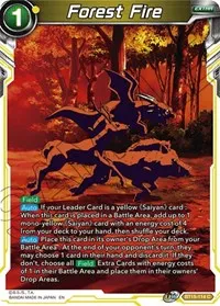 Forest Fire (Saiyan Showdown) — Dragon Ball Super CCG Card Value