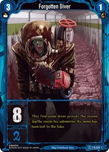 Forgotten Diver (Zombie World Order TCG - Set 1)
