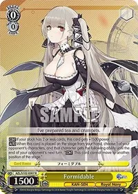 Formidable (Azur Lane) — Weiss Schwarz Card Value