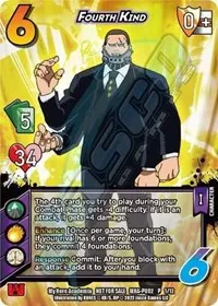 Fourth Kind Plus Ultra Pack 2 (UniVersus: My Hero Academia Promo Cards)