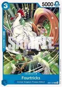 Fourtricks (Extra Booster: Memorial Collection) — One Piece Card Game Card Value