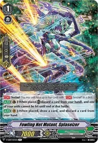 Fowling Net Mutant Splaseizer (V-EB09: The Raging Tactics) — Cardfight Vanguard Card Value