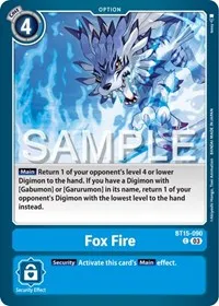 Fox Fire (Exceed Apocalypse) — Digimon Card Game Card Value