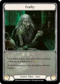 Frailty FAB134 (Flesh and Blood: Promo Cards) — Flesh & Blood TCG Card Value