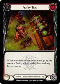 Frailty Trap Red (Blitz Deck: Outsiders - Riptide)