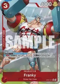 Franky Parallel (Starter Deck EX: Gear 5)