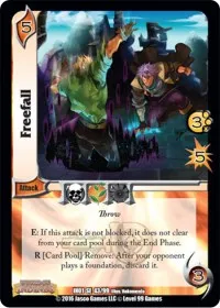 Freefall (World of Indines) — UniVersus Card Value