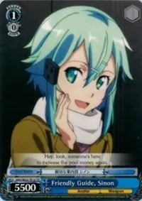 Friendly Guide Sinon (Sword Art Online II)