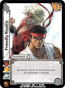 Friendly Rivalry (Street Fighter CCG) — UniVersus Card Value