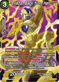 Frieza Back from Hell (Miraculous Revival)