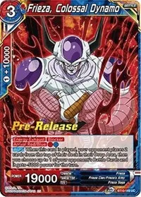 Frieza Colossal Dynamo (Rise of the Unison Warrior Pre-Release Cards) — Dragon Ball Super CCG Card Value