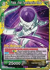 Frieza Final Transformation Phase (Beyond Generations Pre-Release Cards)