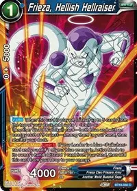 Frieza Hellish Hellraiser (Dawn of the Z-Legends) — Dragon Ball Super CCG Card Value