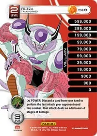 Frieza Transformed High Tech Foil (Panini: Set 1)