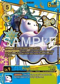 Frigimon Rare Pull (Dawn of Liberator)