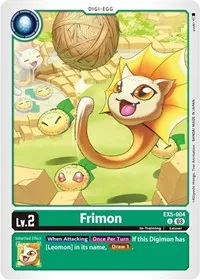 Frimon (Animal Colosseum) — Digimon Card Game Card Value