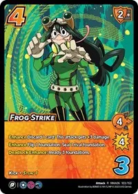 Frog Strike (UniVersus: My Hero Academia: Jet Burn)