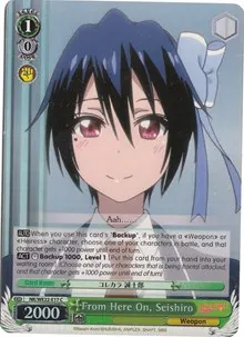 From Here On Seishiro Parallel Foil (NISEKOI Extra Booster)