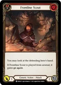 Frontline Scout Red (Monarch) — Flesh & Blood TCG Card Value