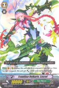 Frontline Valkyrie Laurel (BT05: Awakening of Twin Blades) — Cardfight Vanguard Card Value