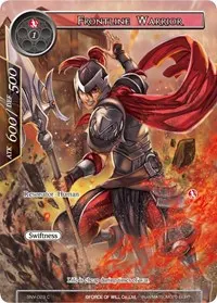 Frontline Warrior Full Art (The Strangers of New Valhalla)