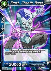 Frost Chaotic Burst (Draft Box 05 - Divine Multiverse) — Dragon Ball Super CCG Card Value