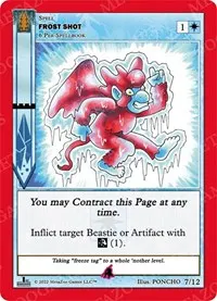 Frost Shot (Wilderness: First Edition Release Event Deck)