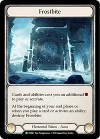Frostbite FAB081 (Flesh and Blood: Promo Cards)