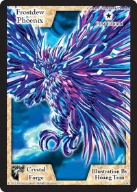 Frostdew Phoenix First Edition (Crystal Forge) — Exodus TCG Card Value