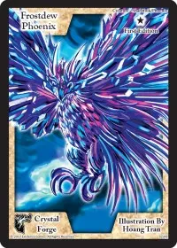 Frostdew Phoenix First Edition (Crystal Forge)