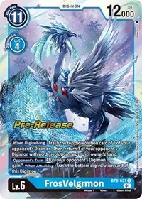 FrosVelgrmon (New Awakening Pre-Release Cards)