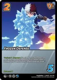 Frozen Defense (UniVersus: My Hero Academia: Girl Power)