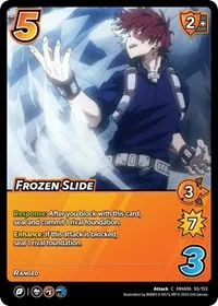 Frozen Slide (UniVersus: My Hero Academia: Jet Burn) — UniVersus Card Value