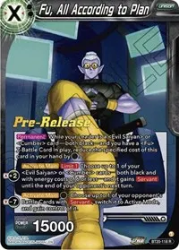 Fu All According to Plan (Power Absorbed Pre-Release Cards)