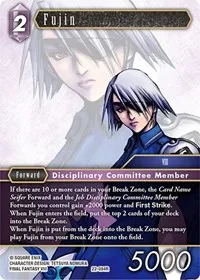 Fujin (Hidden Hope) — Final Fantasy TCG Card Value