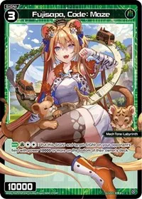 Fujisapa Code Maze Parallel Foil (Changing Diva) — WIXOSS Card Value