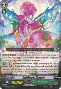 Full Bloom Dragon (G-TD03: Flower Maiden of Purity) — Cardfight Vanguard Card Value