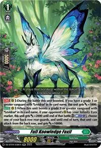 Full Knowledge Foxil (DZ-BT04: Destined Showdown)