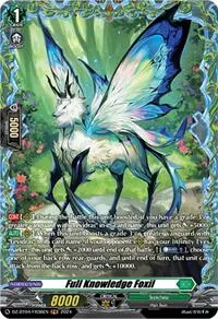 Full Knowledge Foxil FR (DZ-BT04: Destined Showdown)
